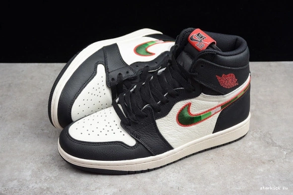 High Star Retro (A Is Sports Born) Jordan 1 Illustrated 555088-015 555088-015 1214